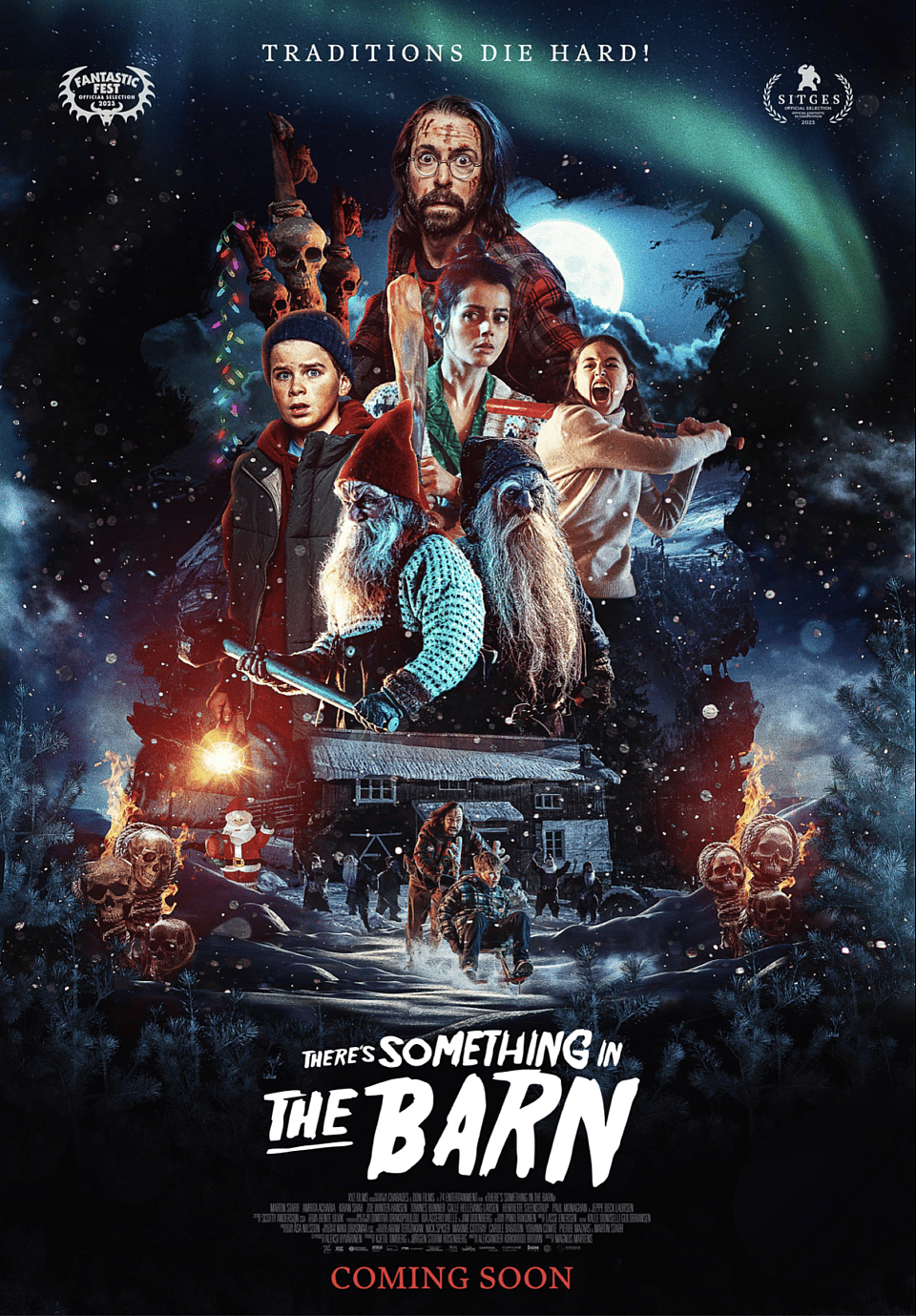 There's Something In The Barn Poster