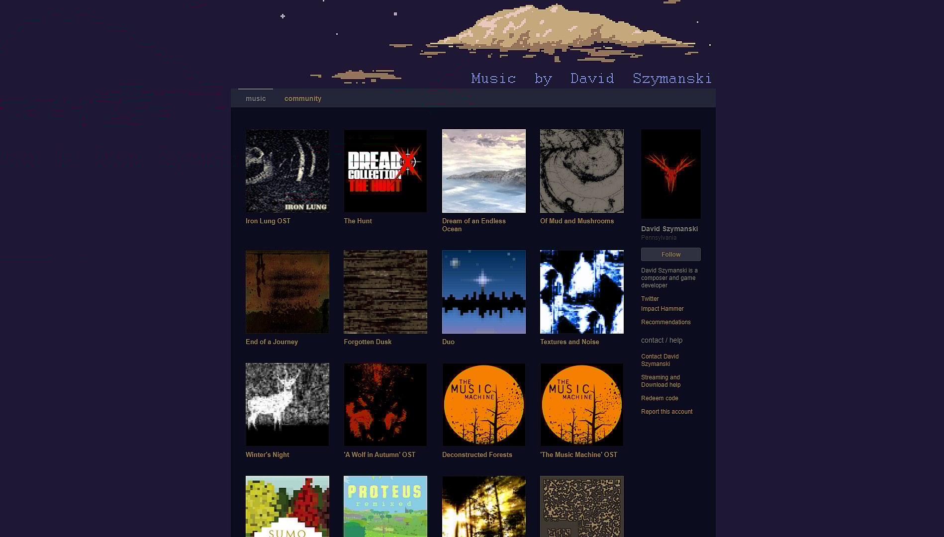 A cursory glance at Dave's Bandcamp page will show that he has been kicking out jams for years