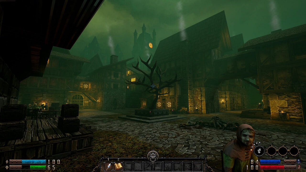 GRAVEN Early Access Town Square Screenshot