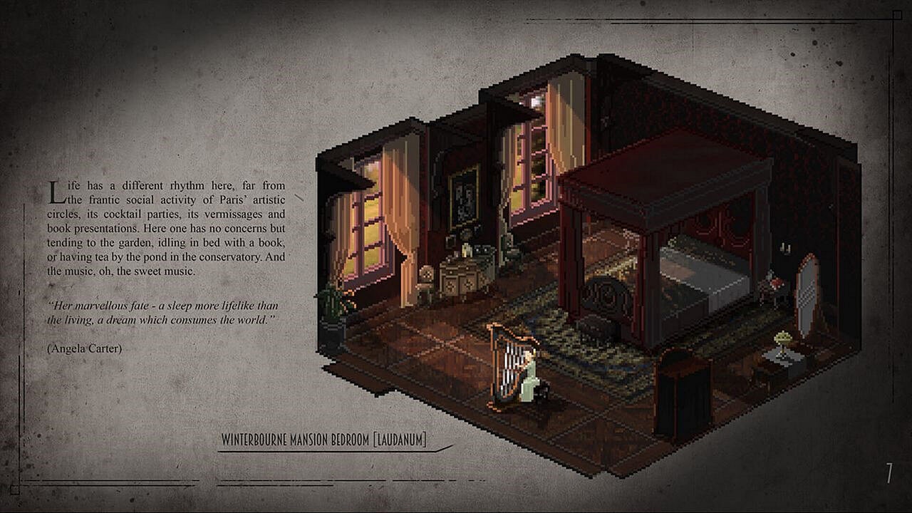 If On A Winter's Night, Four Travelers Art Book Sample