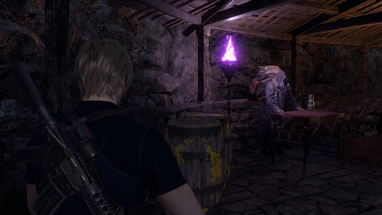 Resident Evil 4 Remake Merchant