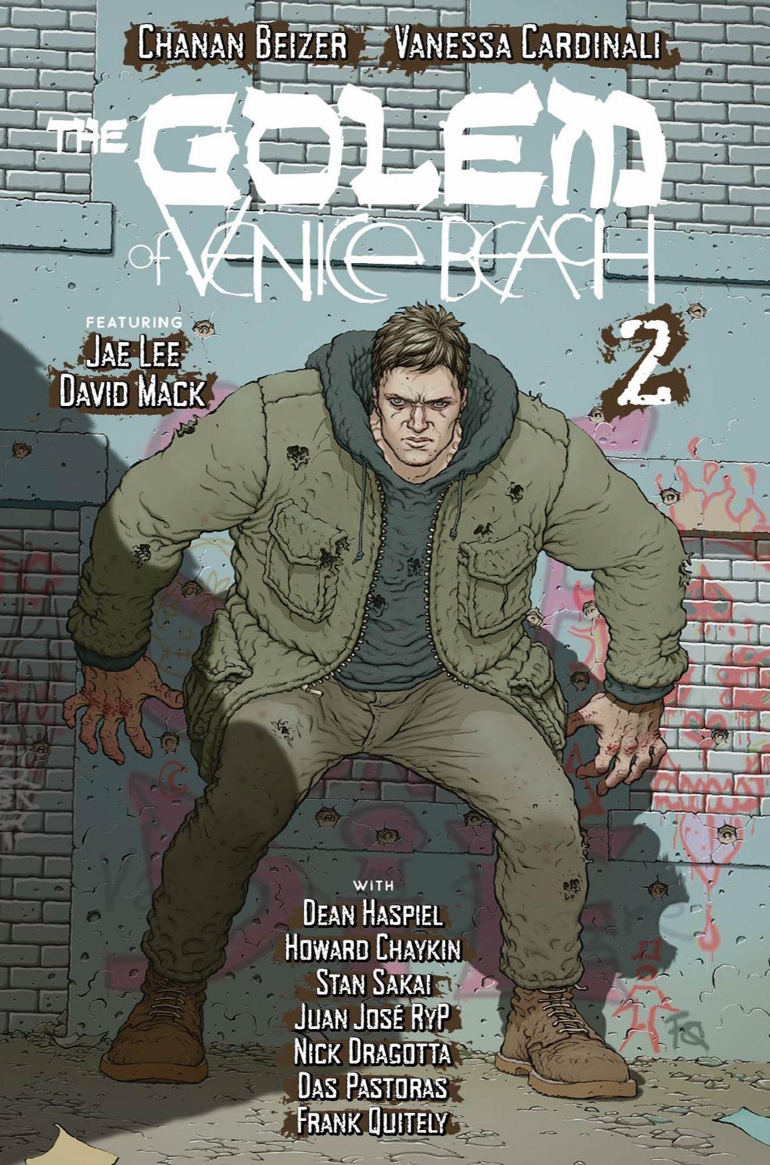The Golem of Venice Beach 2 front cover