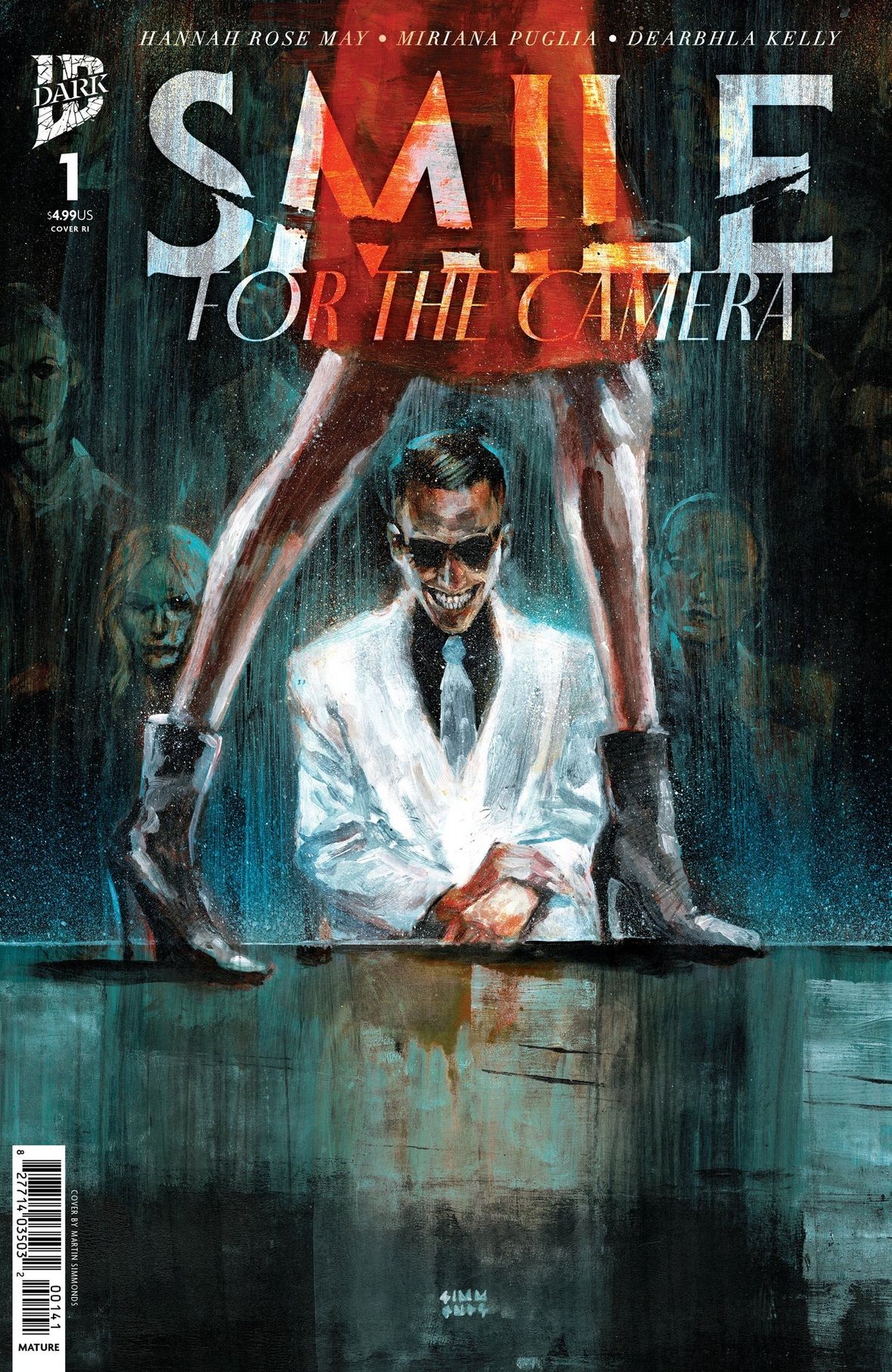 ‘Smile’ Film Franchise Expands Into Comics With “Smile For the Camera”; Disturbing New Cover Art!