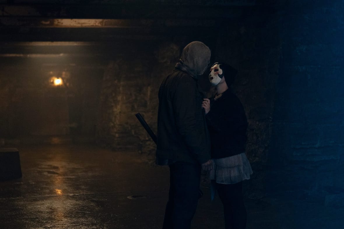 "The Strangers – Chapter 3" (Feb. 6 in theaters):Masked serial killers Scarecrow and Pin-Up Girl return to menace their prey one last time in the horror trilogy closer. Jordy Clarke/Lionsgate