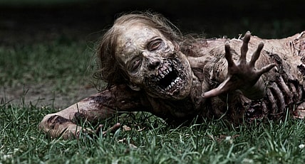 Zombies the walking dead