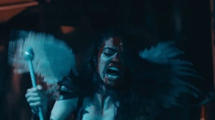 'Twisted' - Watch a Gory Scene Featuring 'Terrifier's Lauren LaVera! February 6 Release Date
