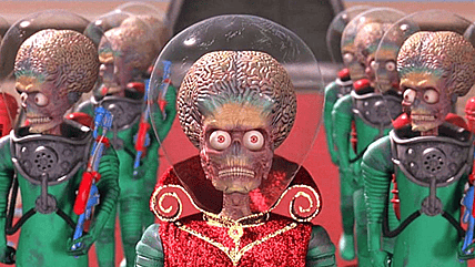 mars attacks lead alien