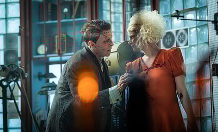 "The Bride!" (March 6 in theaters): Frank (Christian Bale) and his reanimated bride (Jessie Buckley) are the Bonnie and Clyde of Maggie Gyllenhaal's outlaw monster movie. Niko Tavernise, Warner Bros. Pictures