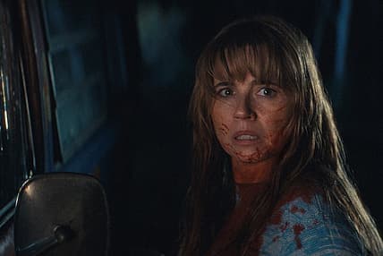 CRYSTAL LAKE -- Pictured: Linda Cardellini as Pamela Voorhees -- (Photo by: Peacock)