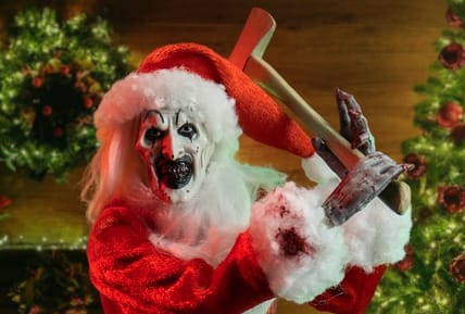 Trick or Treat Studios 1:6 Scale Santa Art from Terrifier 3 hidden watermark Dread Central