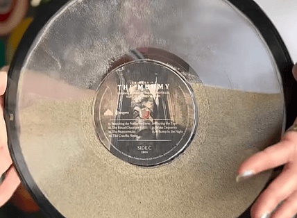 'The Mummy's Vinyl Soundtrack Is Filled With Sand and Scorpions! [Video]