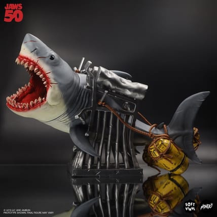 This ‘Jaws’ Vinyl Figure from Mondo Is Making Waves