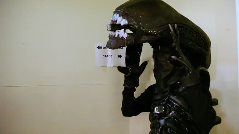 'Alien on Stage'