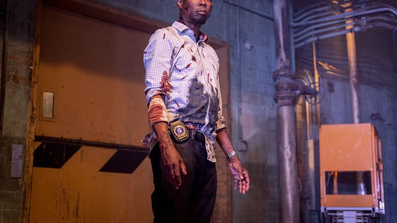 Black cops in horror Spiral Chris Rock