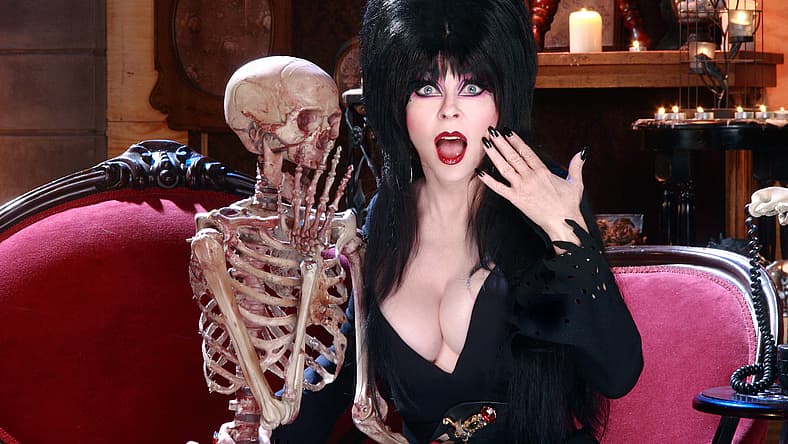 Elvira Dread Central Cover Story for October
