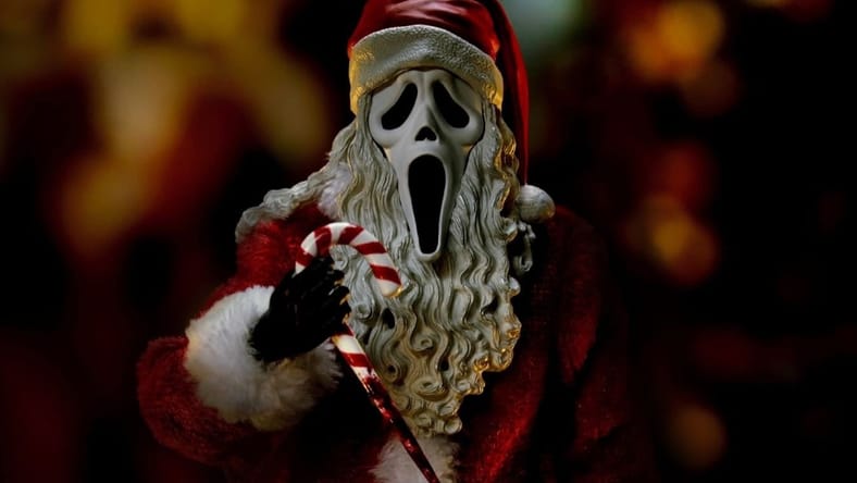Scream's Santa Ghostface Figure NECA