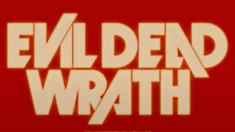 Evil Dead Wrath Logo Title Treatment