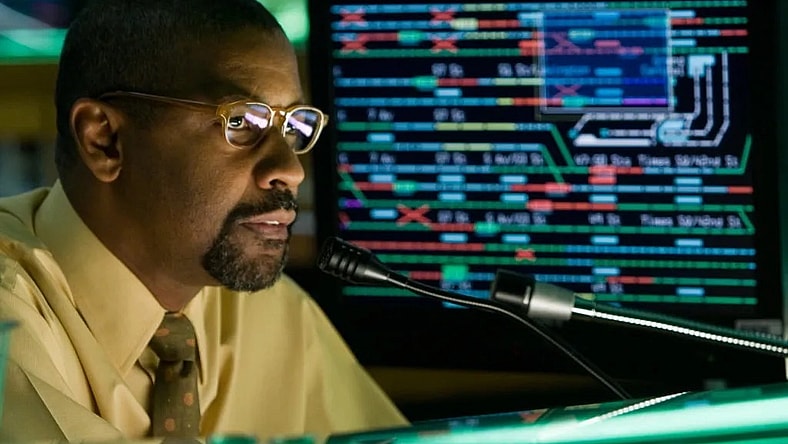 Denzel Washington in The Taking of Pelham 123