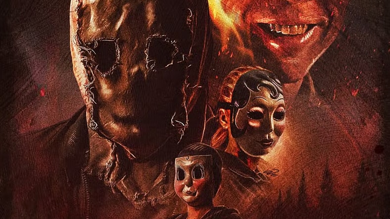Lionsgate shares a new poster for The Strangers: Chapter 3, the conclusion to The Strangers trilogy, slashing into theaters on February 6, 2026.