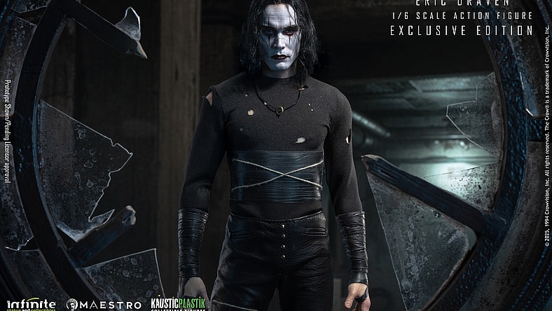 Infinite Statue Reveals a Jaw-Dropping 'The Crow' Figure That’s Truly Next-Level