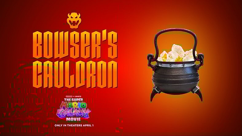 Nintendo and Universal Set the Guinness World Record for the World’s Smallest Popcorn Container!