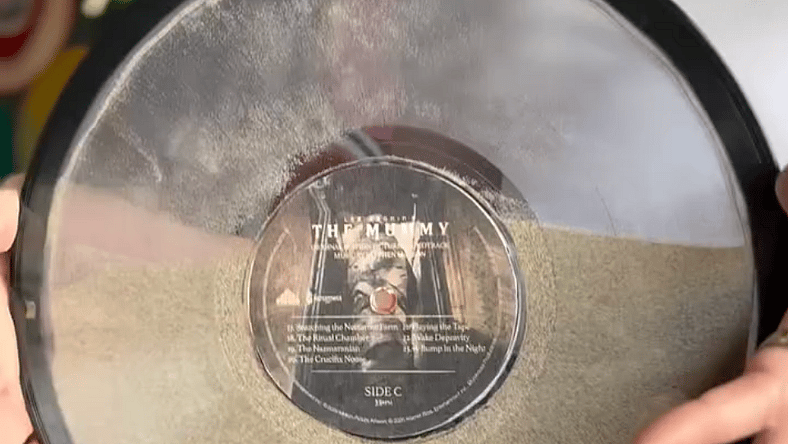 'The Mummy's Vinyl Soundtrack Is Filled With Sand and Scorpions! [Video]
