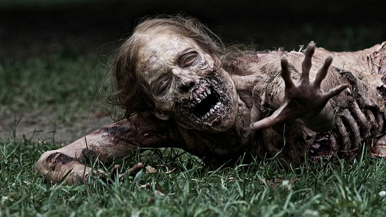 Zombies the walking dead