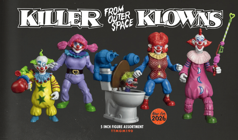 'Killer Klowns From Outer Space' Toy Line Brings the Entire Circus
