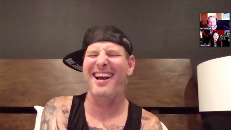 Screen Shot 2021 09 20 at 5.26.00 PM 750x422 - Corey Taylor Reveals He's Writing A "Gonzo" Horror Movie (Exclusive)