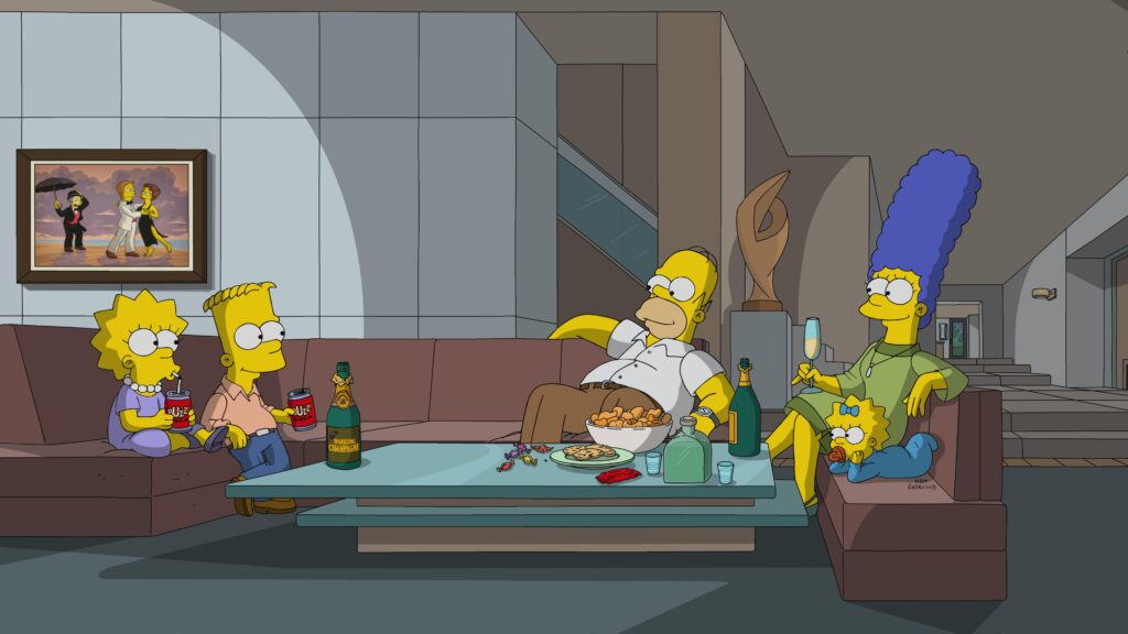 homer 2 1024x576 - 'The Simpsons' Treehouse of Horror Now Spoofs Edward Gorey, 'The Ring' and 'Parasite'