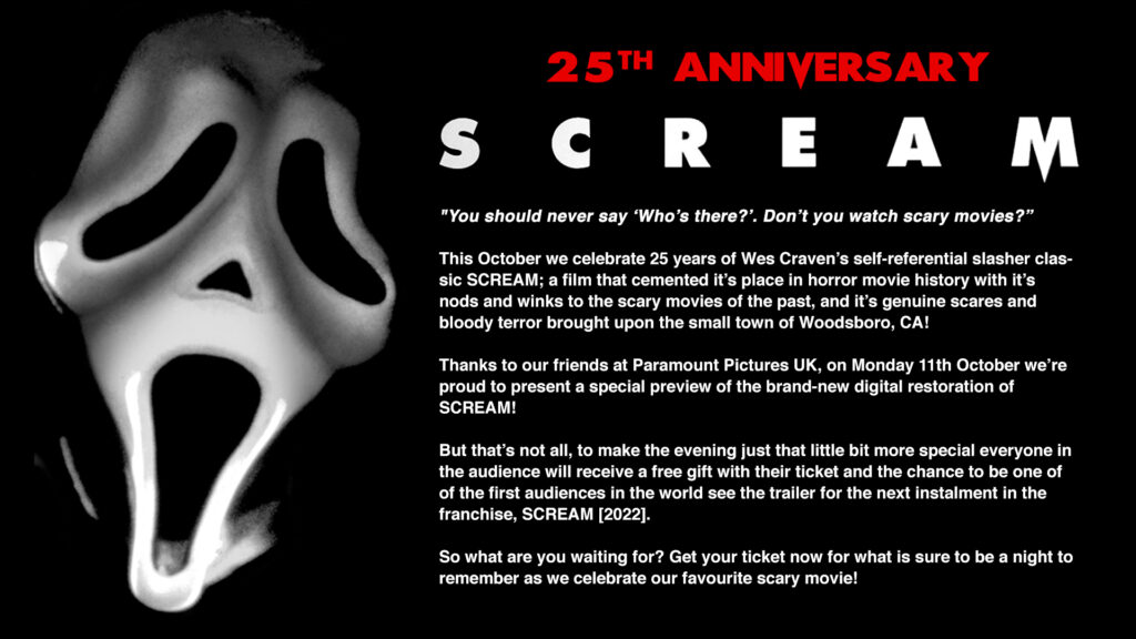 scream 1 1024x576 - 'Scream': First Trailer Now Set To Debut On October 11th