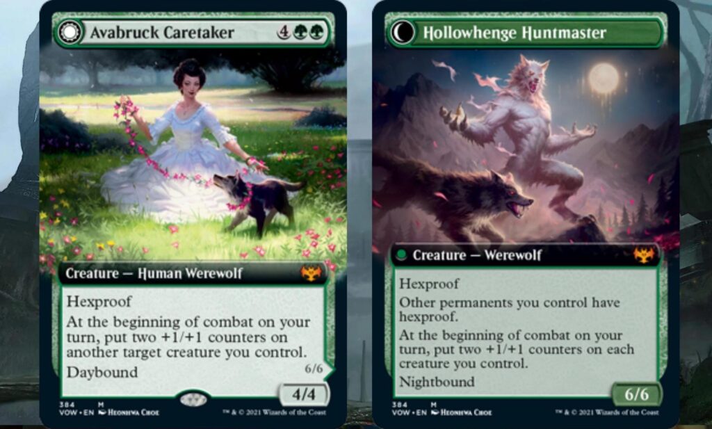 EX Version 1024x617 - Innistrad: Crimson Vow Card Reveal — New Werewolf is Mean, Green, and Ready for a Red Wedding