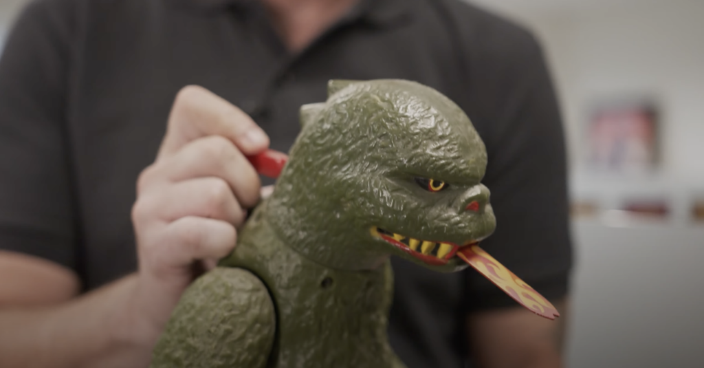Screen Shot 2021 11 10 at 1.09.33 PM 1024x535 - 'Godzilla Chomp': New Series Shows Off Rare Items From Toho's Archives