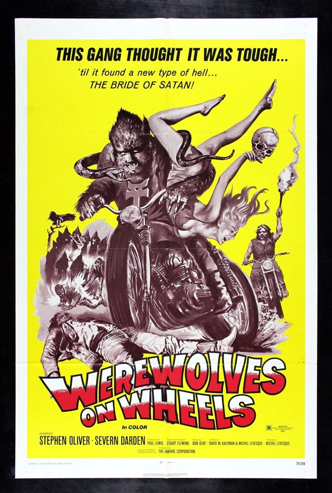werewolves on wheels - 'Warped & Faded': New Book Tells How Weird Wednesday Led to the Birth of the American Genre Film Archive [Interview]