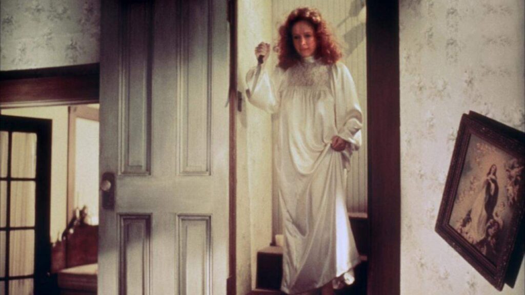 Piper Laurie in Carrie 1024x576 - 7 Horror Movie Characters Who Deserve To Be Alone On Valentine's Day