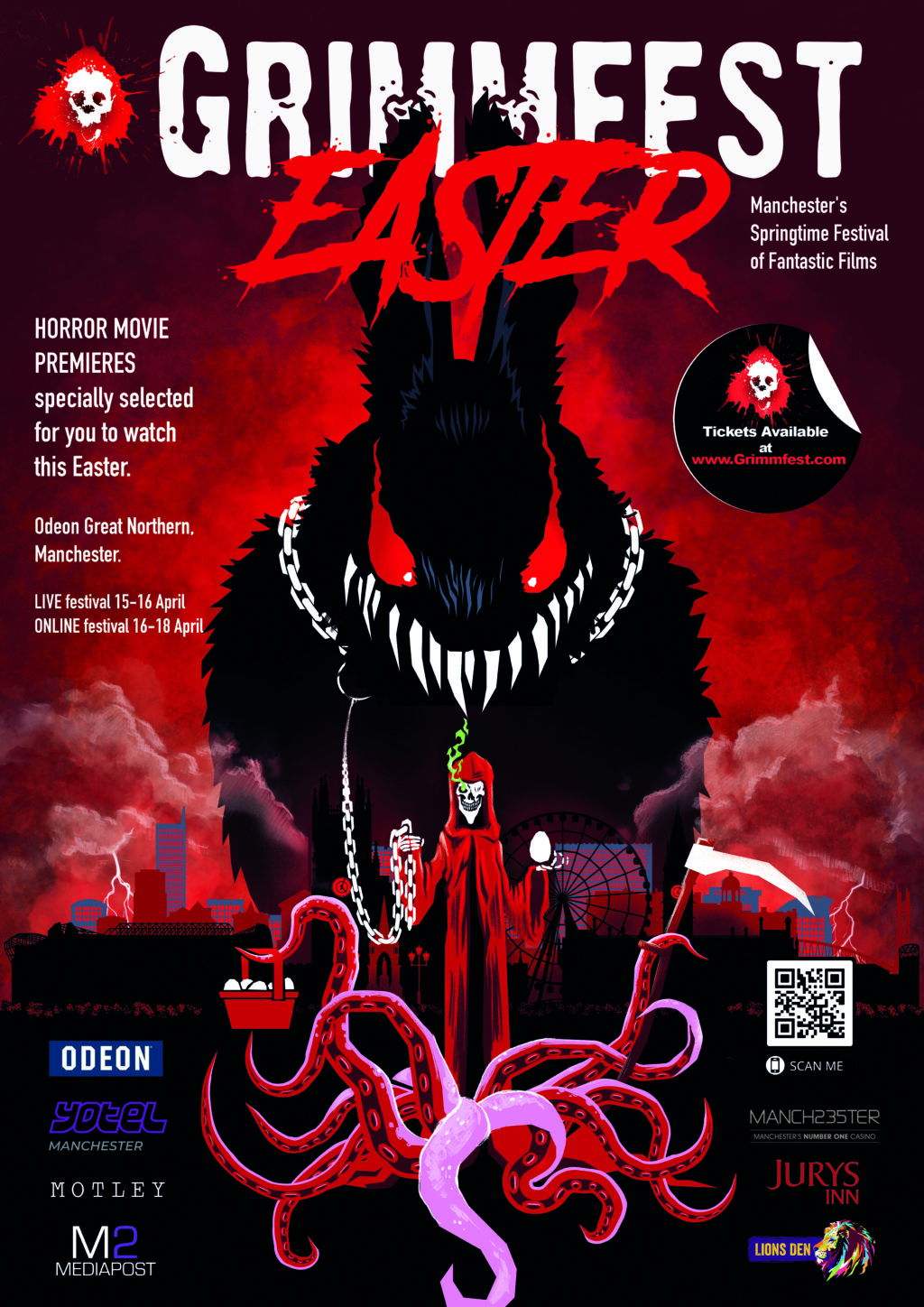 Grimm Easter A3 print ONLY flat copy 1024x1448 - Grimmfest Easter 2022 Announces Their 
