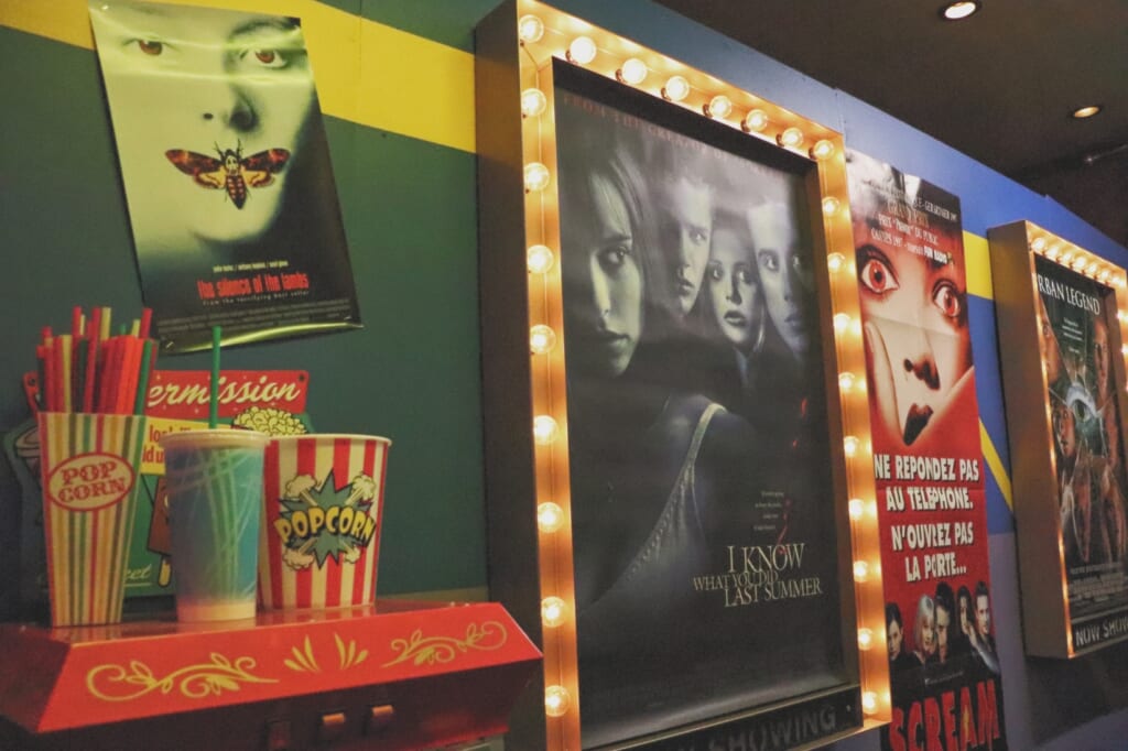 Movie theater entrance 1024x682 - The Mystic Museum Brings A Totally Killer '90s Slashers Exhibit to Los Angeles