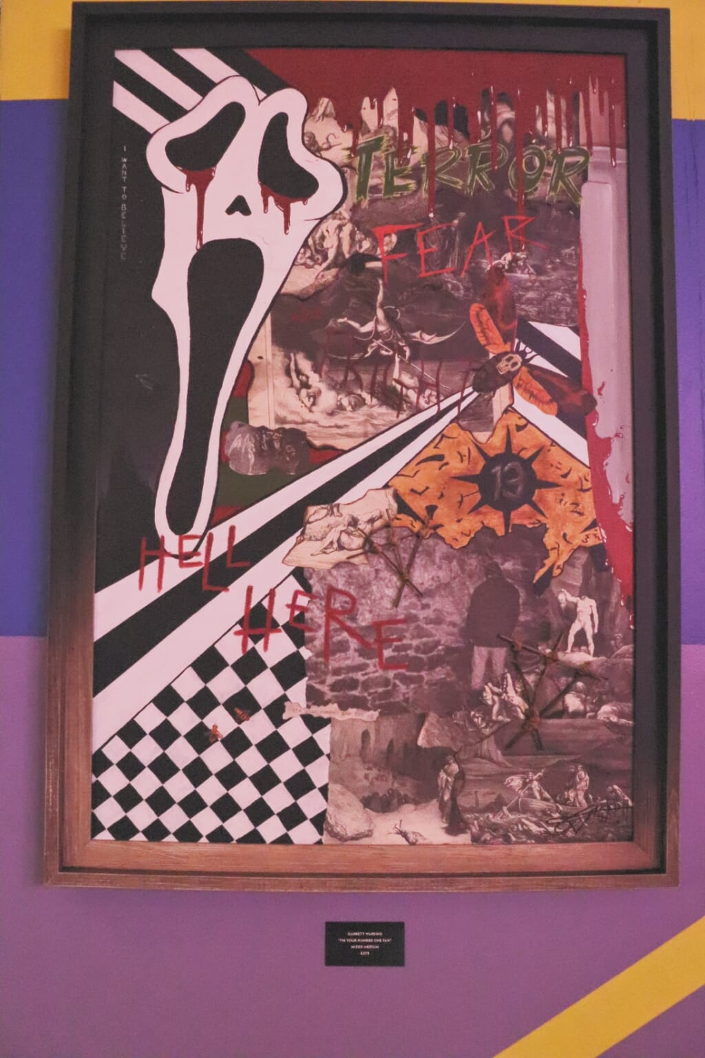 Scream artwork by Garrett Wareing 1024x1536 - The Mystic Museum Brings A Totally Killer '90s Slashers Exhibit to Los Angeles
