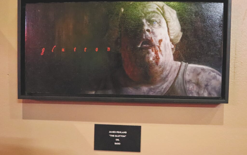 Se7en artwork by James Penland 1024x642 - The Mystic Museum Brings A Totally Killer '90s Slashers Exhibit to Los Angeles