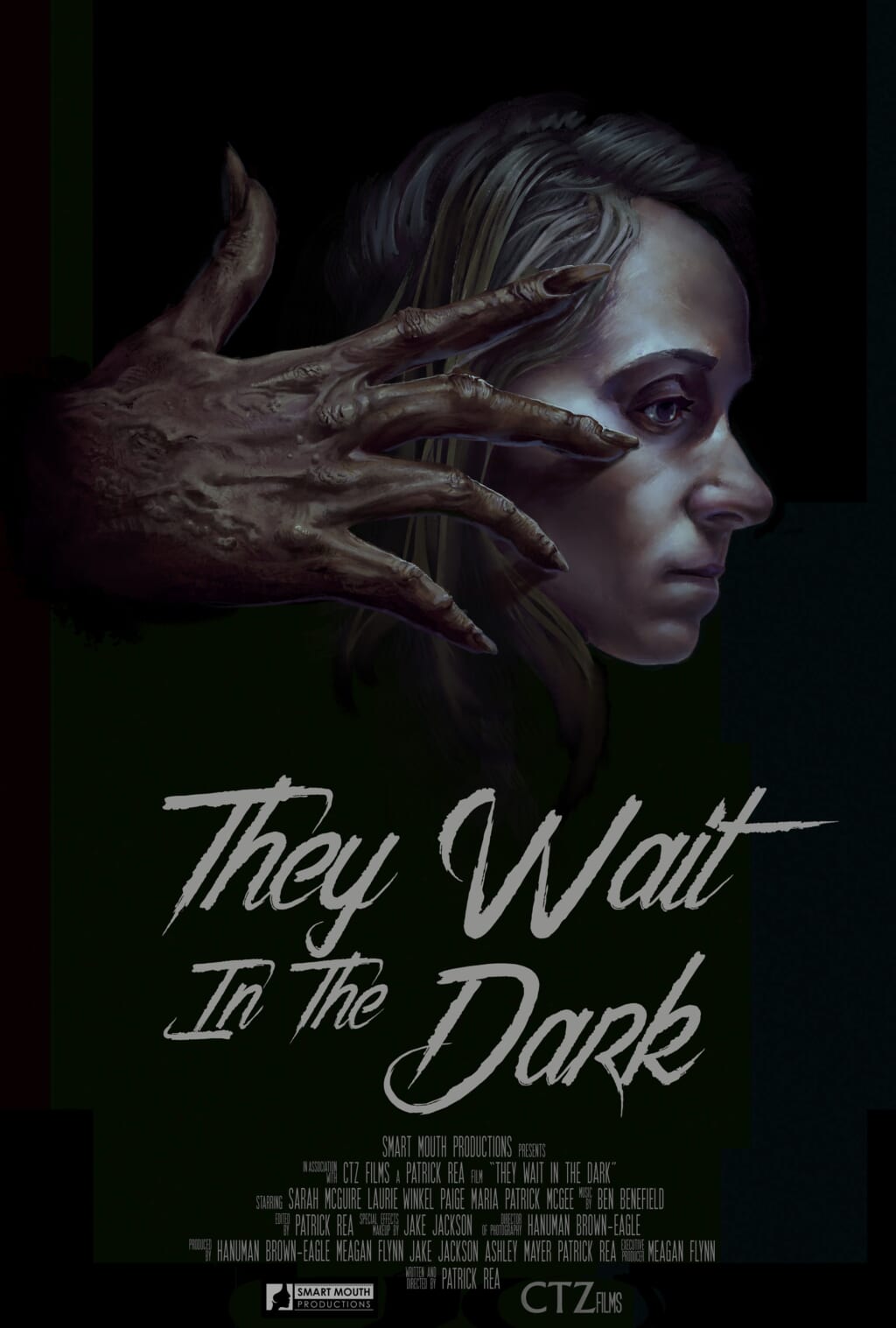 They Wait in the Dark   Large Poster 1024x1517 - Monsters Hunt a Woman And Her Son In 'They Wait In The Dark' [Exclusive Trailer]