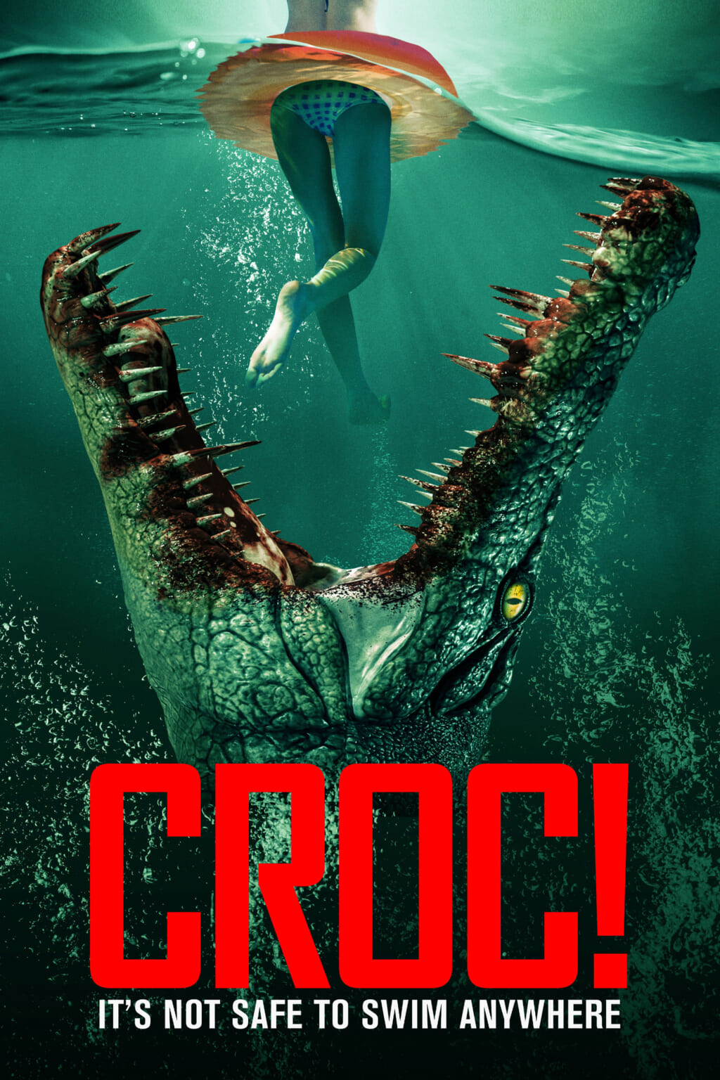 CROC Final Keyart 2x3 2000x3000 1024x1536 - 'Croc!' Trailer: Giant Reptiles Crash A Wedding In New Creature Feature