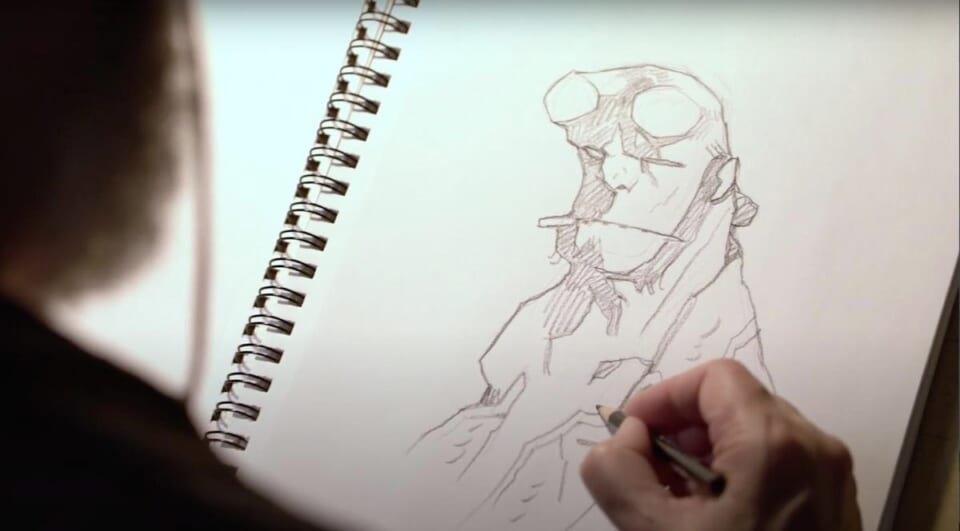 drawing 960x531 - 'Mike Mignola: Drawing Monsters' Is One For The Hellboy Crowd [FilmQuest 2022 Review]