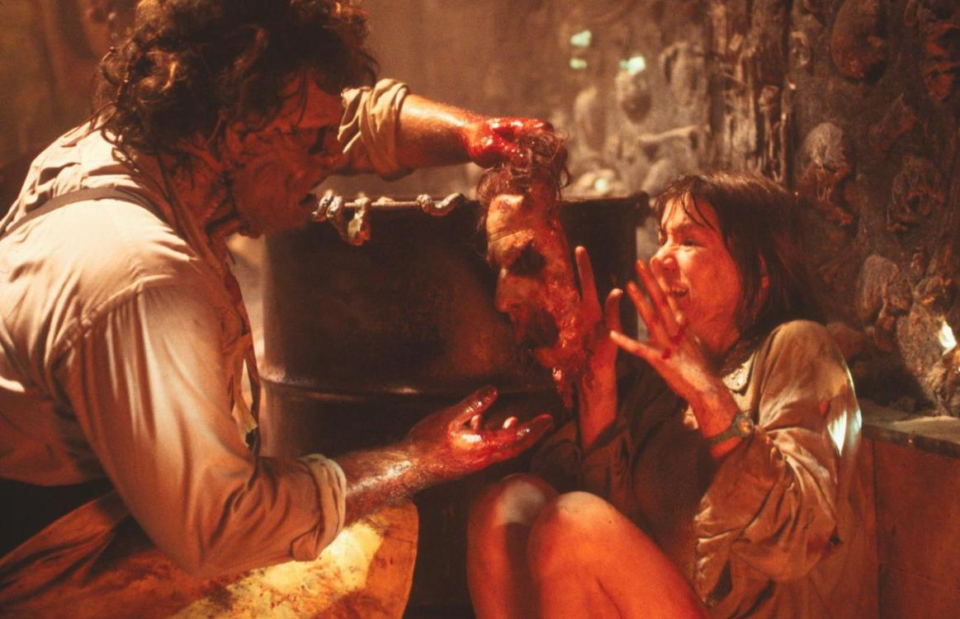 image 22 960x619 - Meat Hanging and Head Banging in 'The Texas Chainsaw Massacre Part 2' [Spins and Needles]
