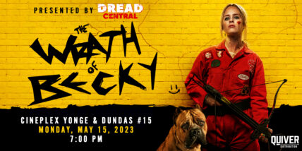 WrathofBecky DreadCentral TorontoScreening 2160x1080 1 428x214 - Free Screening: Catch 'The Wrath of Becky' In Toronto!