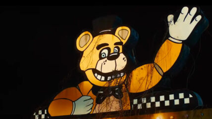 five nights 428x241 - Five Nights At Freddy's: First Trailer and Poster For Blumhouse Cult Game Adaptation [Video]