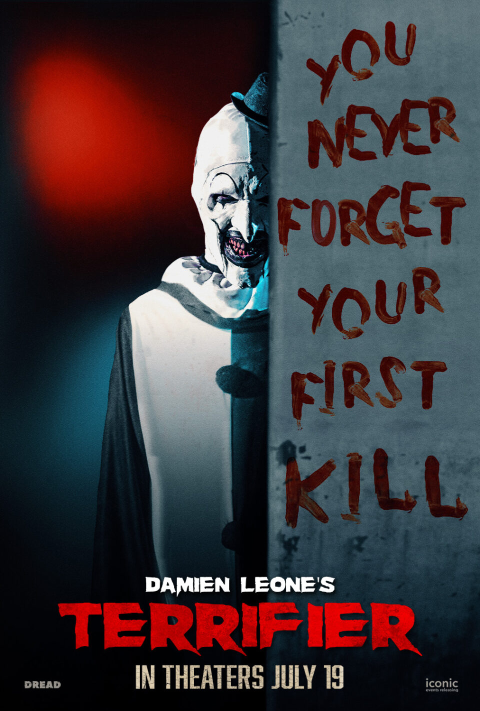 TERRIFIER 1012x1500 A 960x1423 - New NSFW 'Terrifier' Red Band Trailer May Make You Lose Your Breakfast