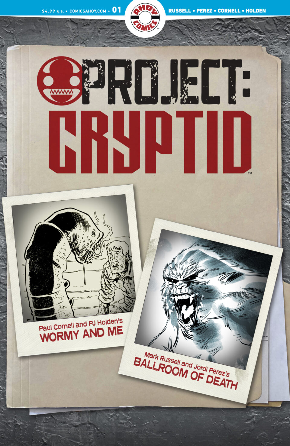 Cover A of Project Cryptid