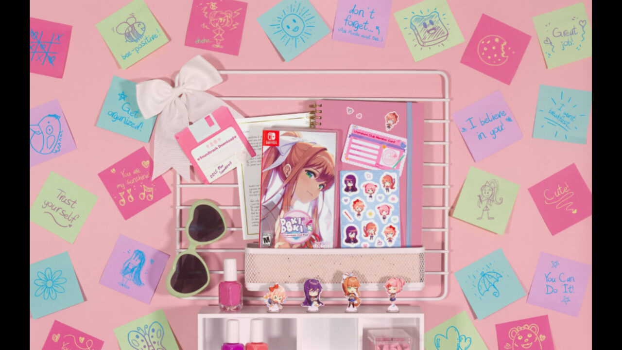 Doki Doki Literature Club Plus Physical Edition Physical content