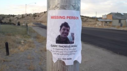 Horror In The High Desert Gary missing poster