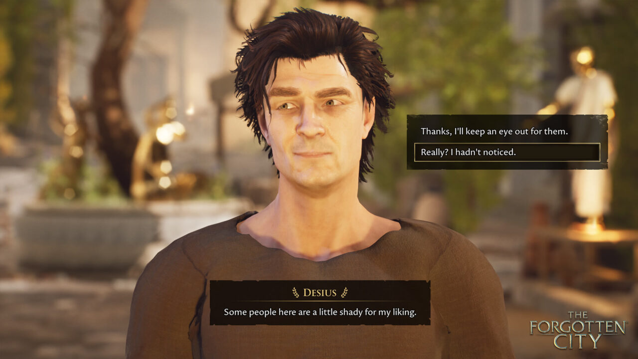 The Forgotten City Desius Screenshot